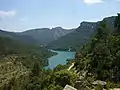 El embalse en un día de verano