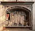 Retablo de Karg (1433) en la Catedral de Ulm, dañado en el ataque iconoclasta (1531)