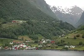 Vista de Undredal.