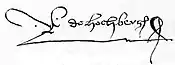 Firma de Rodolfo IV