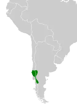 Distribución geográfica de la bandurrilla.