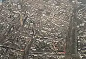 El centro con la catedral de San Martín