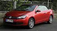 VW Golf VI Cabriolet (a partir de 2011).
