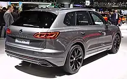 Vista trasera del Volkswagen Touareg R-Line