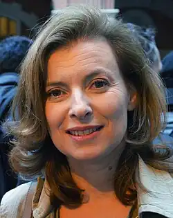 Valérie Trierweiler(58 años)Servicio: 2012-2014 Esposa de François Hollande