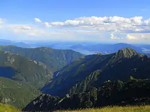 Val Grande y Lago Maggiore vistos desde Bocchetta di Scaredi