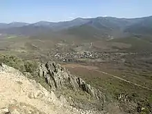 Valdavido desde el castillo de Peñarramiro