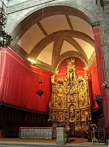 Retablo de Juan de Juni en la capilla mayor de la catedral de Valladolid.