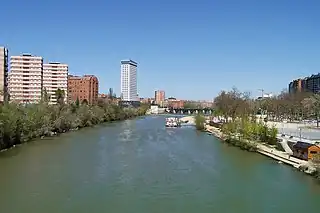 El Pisuerga en Valladolid