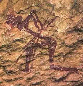 Arquero levantino típico (Albocácer, provincia de Castellón).