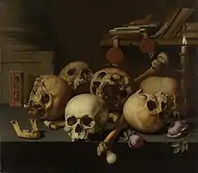 Vanitas (c. 1640-1660), Rijksmuseum, Ámsterdam