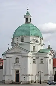 Iglesia de San Casimiro (1688-1692), en Varsovia