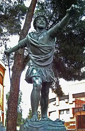 Monumento a Vasco Núñez de Balboa en Madrid