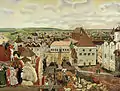 La construcción del Kremlin bajo Iván III (A. Vasnetsov)