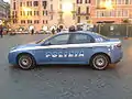 Alfa Romeo de la Polizia di Stato.