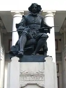 Monumento a Velázquez, Aniceto Marinas, 1899.