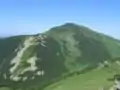 Veľký Kriváň, la montaña más alta de la cordillera