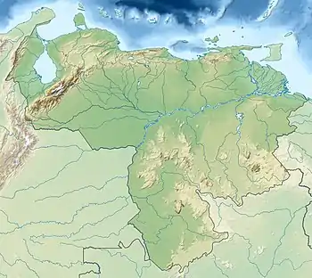 Cerro Marahuaca ubicada en Venezuela