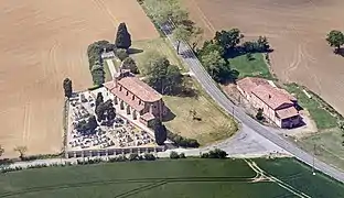 La iglesia "Saint-Sernin-de-Rais"