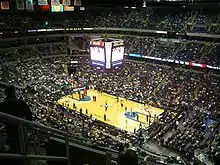 Verizon Center en un partido de Washington Wizards