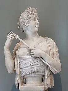 La señora Verninac, como Diana cazadora. Louvre