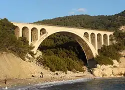 Viaducto de las Eaux-salées, Bouches-du-Rhône (1914)