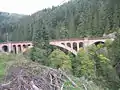 Viaducto sobre el río Gutach.