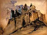 Victor Hugo: Ruinas del Castillo de Vianden (1871)