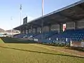 Vista del Estadio, a una de las gradas