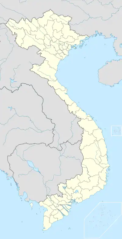 Huế ubicada en Vietnam