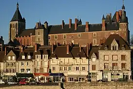 Le château de Gien hébergeant le musée de la chasse