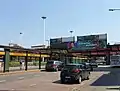 Avenida Cabildo con Puente Saavedra en el fondo.