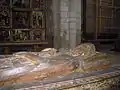 Sepulcro de Sancho Sánchez de Rojas en madera policromada