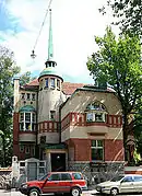 Villa Johanna en Helsinki (S. Lindquist, 1906)