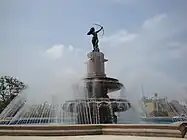 Glorieta Diana Cazadora ubicada en Paseo Usumacinta.