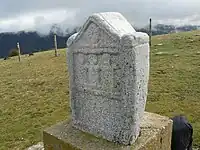 Estela romana del cerro Mojón Alto.