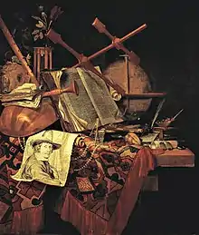 Vanitas (c. 1660), de Vincent Laurensz. van der Vinne, Museo Frans Hals, Haarlem