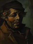 Vincent van Gogh, Head of a Peasant, 1884
