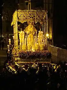 Virgen de la Esperanza de la Semana Santa de Puente Genil.