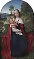 Gerard David : María con el niño en un paisaje (hacia 1520)