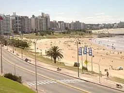 Rambla y playa del Buceo