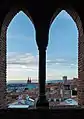 Vista de Teruel desde la torre mudéjar de El Salvador