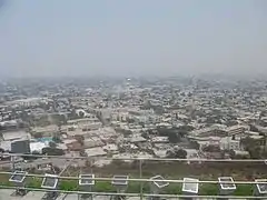 Vista hacia el norte desde el Mirador Asta Bandera