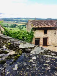 Vista en Cordes-sur-Ciel