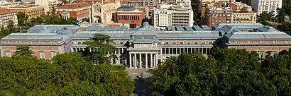 Vista general del Museo del Prado