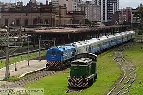 Vista panorámica de la estación