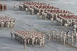 Policía militar en Jableh (Siria)