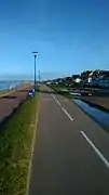 La ruta ciclista en Ouistreham