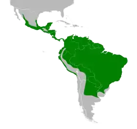 Distribución geográfica del semillero volatinero.