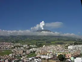 Vista aérea de Pasto